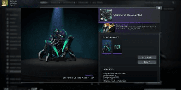 Gambar Product Shimmer of the Anointed (Nyx Assassin Set)