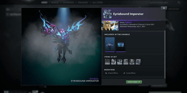 Gambar Product Eyriebound Imperator (Skywrath Mage Set Nemestice Collector's Cache)