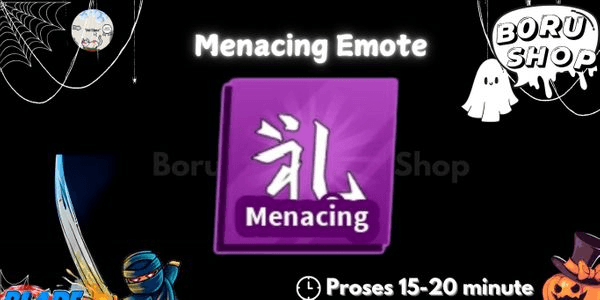 Gambar Product Menacing Emote | Blade Ball RBL