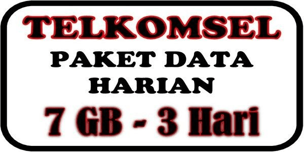 Gambar Product Paket Internet Harian 7 GB (3 Hari)