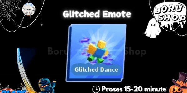 Gambar Product Glitched Dance Emote | Blade Ball Roblox