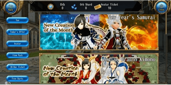 Gambar Product Avatar Ticket Gacha Account