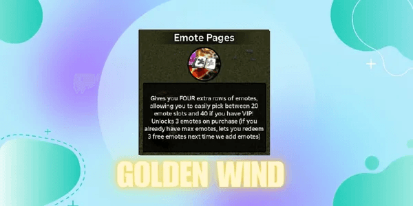 Emote Pages
