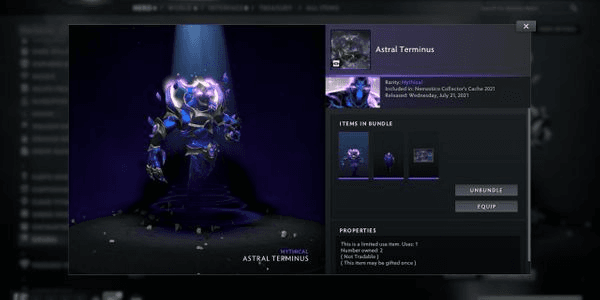 Gambar Product Astral Terminus (Enigma Set Nemestice Collector's Cache)