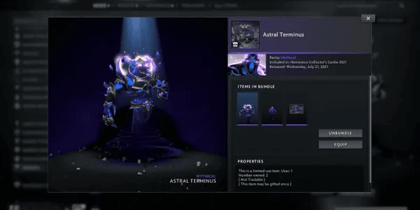Astral Terminus (Enigma Set Nemestice Collector's Cache)