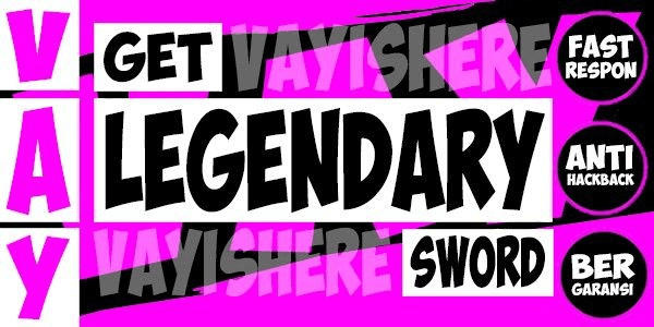 Gambar Product Get Legendary Sword