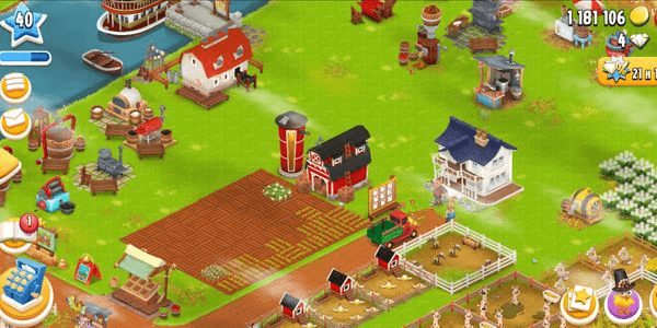 Gambar Product AKUN FARM HAY DAY LEVEL 40+