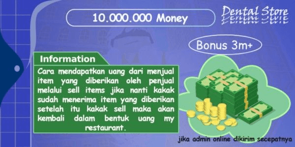 Gambar Product 10M Money