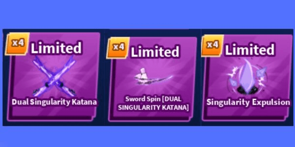 Gambar Product Dual Singularity Katana Set