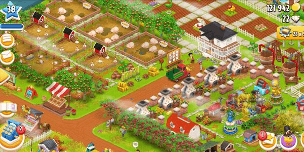 Gambar Product AKUN FARM HAY DAY LEVEL 35+