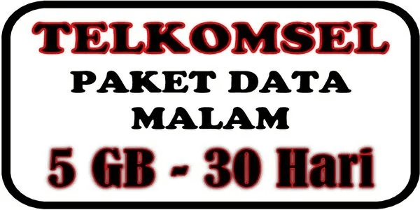 Paket Internet Malam 5 GB (31 Hari)