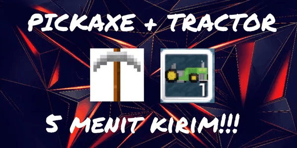 Pickaxe + Tractor + Wls Bonus