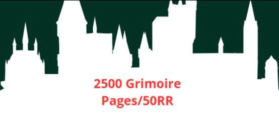 Gambar Product 2,5k Grimoire Pages