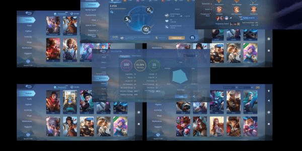 Gambar Product BP 22K Hero smurf account lots of skins lots of murmers