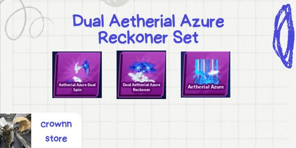 Gambar Product Dual Aetherial Azure Reckoner set