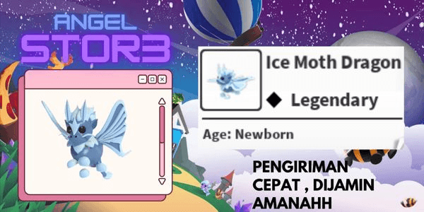 Gambar Product Ice Moth Dragon