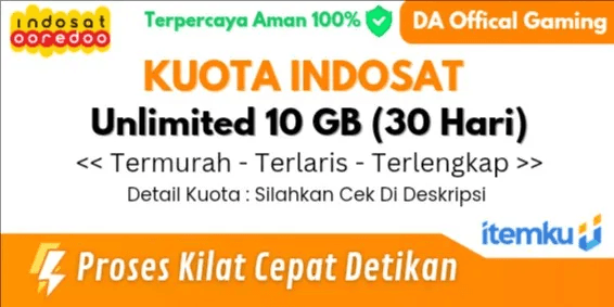 Freedom Unlimited 10GB (30 Hari)