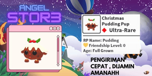 Gambar Product Christmas Pudding Pup
