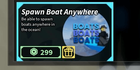 Gambar Product Spawn Boat Anywhere