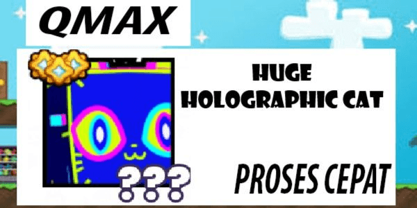 Gambar Product Huge Holographic Cat