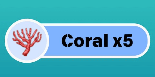 Gambar Product Coral x5 || King Legacy