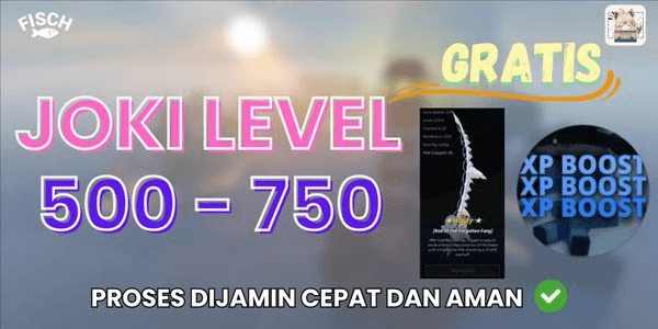 Gambar Product Joki Level 500 - 750