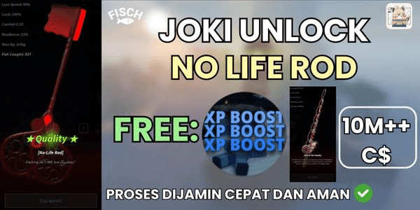 Gambar Product Joki No-Life Rod (Level 500)