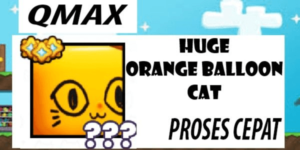 Gambar Product Huge Orange Balloon Cat