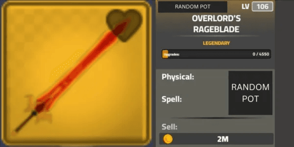 Overlord's Rageblade