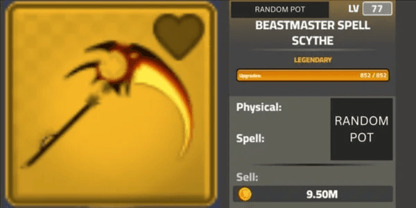 Beastmaster Spell Scythe