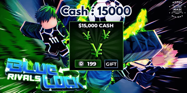 $15000 Cash - Blue Lock: Rivals