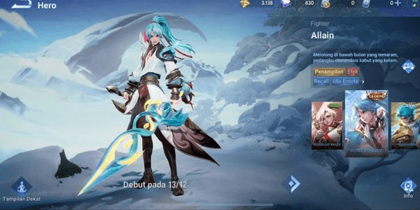 Gambar Product Skin Allain Legend Arctic Predator Murah Cheap Price