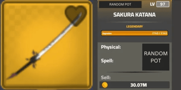 Sakura Katana