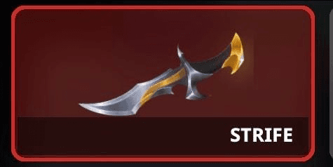 Gambar Product Yellow Strife Knife | Murderer Vs Sherrif Duel (MVSD)