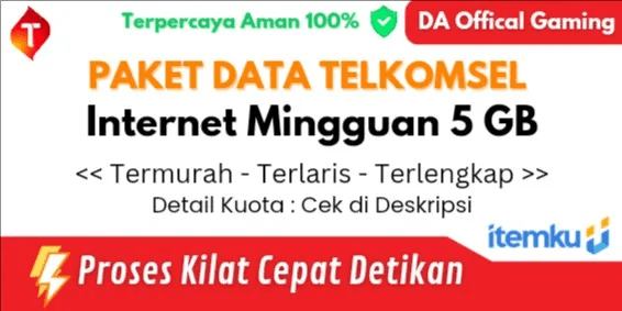 Paket Internet Mingguan 5 GB