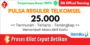Pulsa 25000
