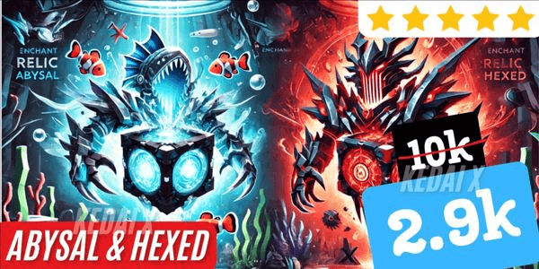 Gambar Product Fisch - Abyssal + Hexed (Enchant Relic)