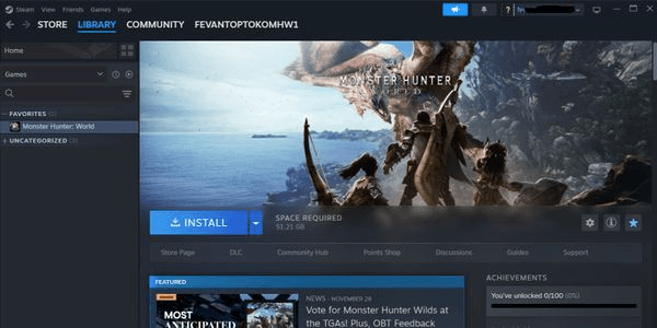 Gambar Product Monster Hunter: World