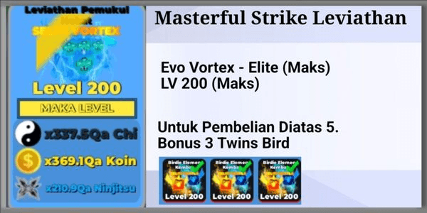 Gambar Product Masterful Strike Leviathan