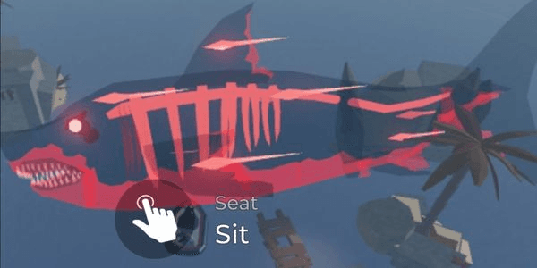Gambar Product splashing shiny big phantom megalodon