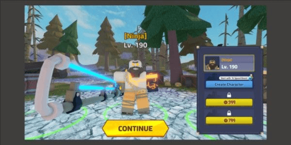 Gambar Product Dungeon Quest Account Level 190