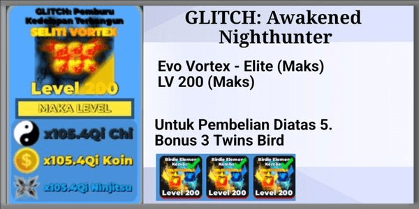 Gambar Product GLITCH: Awakened Nighthunter