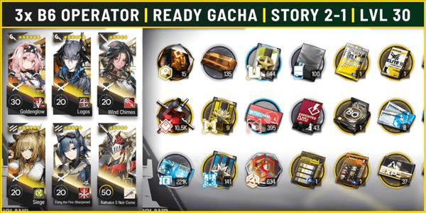 Gambar Product Arknights Starter B6 Ready Gacha [A]