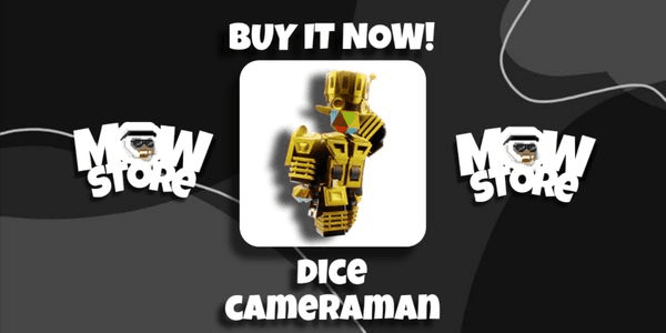 Gambar Product Dice Cameraman