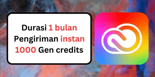 Gambar Product Adobe CC All Apps + 100GB (1 Bulan)