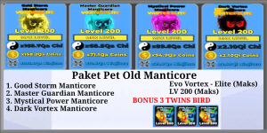 Old Manticore Pets Pack - Ninja Legends