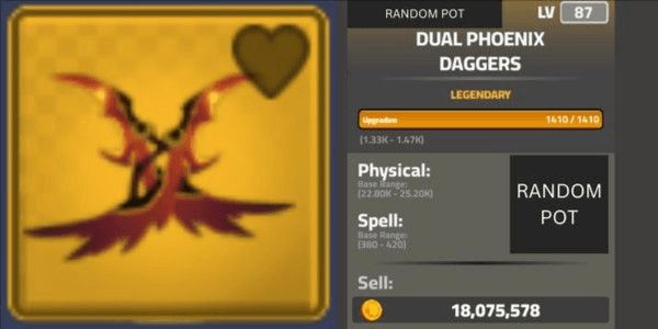 Gambar Product Dual Phoenix Daggers