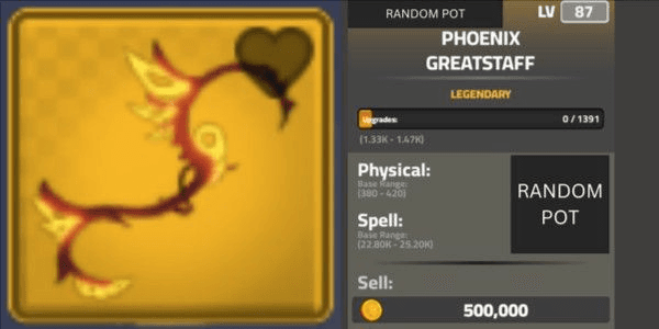 Gambar Product Phoenix Greatstaff