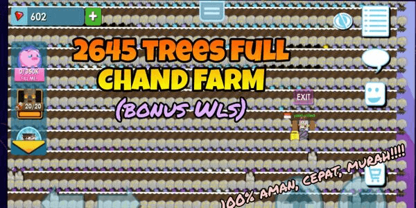 Gambar Product WORLD FULL CHANDELIER FARM (READY HARVEST) + BONUS WLS