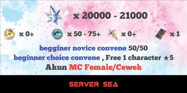 Gambar Product Akun Reroll SIAP GACHA Starter [SEA] - 5